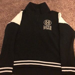 VS Pink Quarter Zip